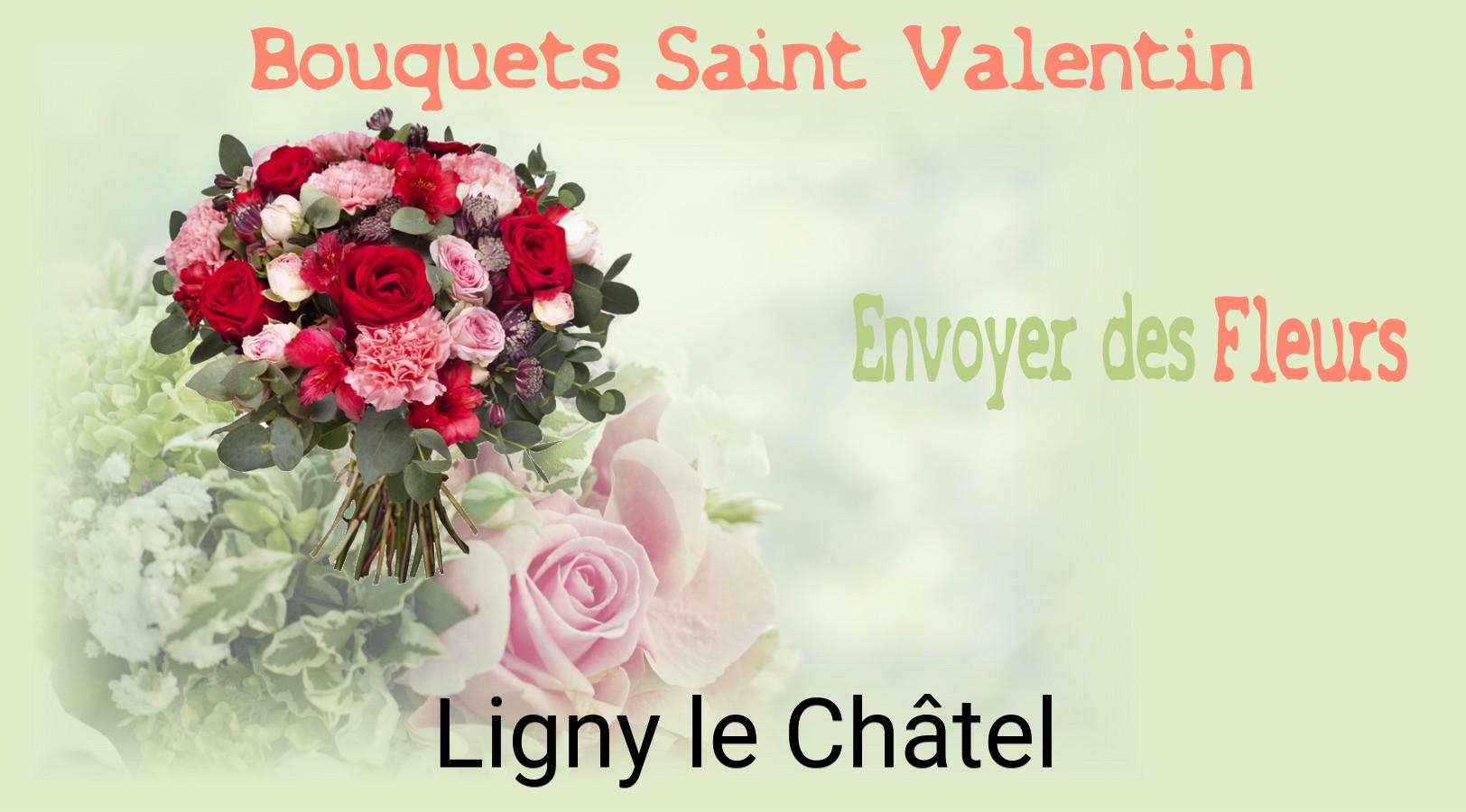 Roses de Saint-Valentin livrées à Ligny-le-Châtel